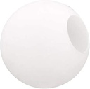 Lighting Fixture Replacement Globes Neckless Top Opening Frosted Opal White Glass Lamp Shades Diameter 4" Fitter 1.18" Multiple Specifications