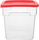 Capacity Airtight Food Storage Container Grain Bucket Lid for Pantry Storage Barrel for Rice Flour Cereal