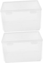 PRETYZOOM 2pcs Bread Box Sealing Lids Refrigerator Storage Containers Food Box Airtight Bread Storage for Home