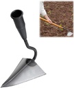 Triangle Hoe Garden Tool, Flower Planting Hoe Vegetable Planting Hoe, Durable and Effective Stainless Steel Landscaping Hoe,Triangle Hoe Head Iron Gardening Hoe for Digging,Weeding (M)