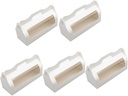 ABOOFAN 5pcs Toast Packaging Boxes with Window Portable Handheld Baking Food Containers for Bread Cake Desserts and Treats for Bakeries and Home Use