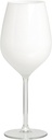 Excelsa Scratch Color Wine Goblet 50 cl, Glass, White, 7 x 7 x 23 cm