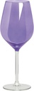 Excelsa Scratch Color Wine Goblet 50 cl, Glass, Purple, 7 x 7 x 23 cm