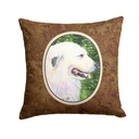 Caroline's Treasures SS8922PW1414 Great Pyrenees Fabric Decorative Pillow Machine Washable, Indoor Outdoor Decorative Pillow for Couch, Bed or Patio, 14Hx14W