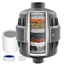 Shower Water Filter, 15 Stage Shower Head Filter for Hard Water, High Output Water Filters for Removing Chlorine and Fluoride, Improves the Condition of Your Skin, Hair and Nails - ORB