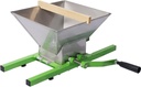 7L Manual Fruit Scratter Juicer Grinder Crusher Apple Cider Press Pulper for Homebrew Wine Making Stainless Steel Portable Fruit Processor with Handle Green