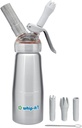 1/3L Whip-It! Sterling Dispenser, Silver