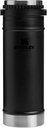 Stanley Travel Mug with Integrated French Press 16 oz | 5 Minute Brew, 4 Hours Hot, Leakproof Lid | Mesh Filter for Coffee Grounds | Insulated Stainless Steel Coffee Maker | BPA-Free | Black 2.0