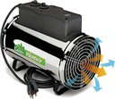 Bio Green PHX 2.8/US Phoenix Greenhouse Heater – 220-240V - 9553 BTU Stainless Steel – Electric Heating and Cooling System for Greenhouse, Shed, Garage – Corded Garage Heater with Frost Detection