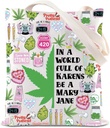 TGBJE Cannabis Weed Gift Marijuana Leaf Tote Bag 420 Gift In a world full of Karen’s be a Mary Jane Handle Bag