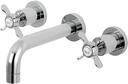 Kingston Brass KS8121BEX Essex Bathroom Faucet, Polished Chrome,11 x 7.63 x 3.06