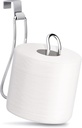 Toilet Paper Holder, Over The Tank Toilet Paper Holder, Toilet Paper Roll Holder, Bathroom Toilet Paper Storage（Chrome）