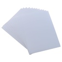 12PCS 6x8inch Vinyl Siding Repair Kit Self Adhesive White PVC Vinyl Repair Stickers House Siding Fence Component Wall Hole Patch