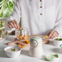 JYYBN Household Baby Food Supplement Machine, Household Small Food Machine Mixer, Mini Rice Paste Machine Milkshake Squeezed Juice