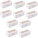 PartyKindom 10pcs Eco-friendly Paper Baking Cake Boxes Cake Board Carrier for Parties Home Bakery