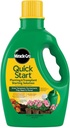 Miracle-Gro Quick Start Planting and Transplant Starting Solution, For Flower and Vegetable Plants, Concentrate Mix with Water, 48 oz.