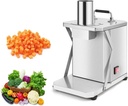 Automatic Dicer for Home and Commercial Use,Food Processor Fruit Cutting Machine with 6/8/10/12/15mm Cube Die,for Onions, Carrots, Cucumbers, Diced Ham