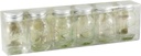 Grant Howard 52020 Fresh Embossed Mini Jars, 2 oz., Set of 6