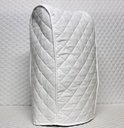 White Quilted Food Processor Cover