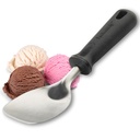 TableCraft 12073 Ice Cream Spade, Heavy Duty Stainless Steel Frothing and Scooping Tool with Soft Handle, 2.75" x 1" x 9.75", Ideal for Gelato, Sorbet and Foodservice Use