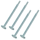 Under Cabinet Mounting Microwave Flat Bolts DE60-20066A Replacement for Samsung Microwave Mounting Kit AP4219712 2079902 PS4226718, Compatible with Microwave Samsung GE Kenmore Maytag, 4 Pcs