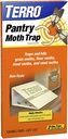 TERRO Pantry Moth Traps - Attracts and Traps Grain, Flour, Meal, and Seed Moths - Great for Kitchens and Pantries - 2 Pack - T2900