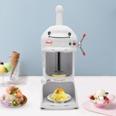Snowflake Ice Machine 350W Commercial Shaved Ice Machine Rapid Cooling Food-Grade Stainless Steel for Home Restaurant Office Party Dessert Ice Cream Maker