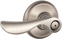 Schlage F40 CHP 16-080 10-027 Champagne Bed and Bath Lever