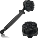 51MM Espresso Machine Cleaning Brush,Silicone Brush for Coffee Machine Group Head, Heat-Resistant and Corrosion-Resistant,360°Cleaning