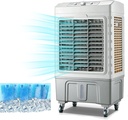 Evaporative Air Cooler, 3-in-1 Portable Air Conditioner, Industrial Refrigeration Mobile Air Conditioner, With 50L/60L Tank, 120°Oscillation, for Indoor, Industrial, Commercial (Color : 150W)