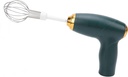 Asixxsix Cordless Hand Mixer, USB Rechargeable Electric Whisk Egg Beater Portable Handheld Electric Mixer, Electric Hand Mixer, Handheld Mixer for Baking Cake Egg Cream (Green)