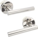 Kwikset 91540-008 Halifax Passage Lever, Polished Chrome