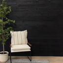 The Millwork Outlet Rustic Shiplap in Real Hardwood, 4 in. x 72 in., 10 Pack (Noir Black)