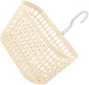 10pcs Wall Hanging Basket for Kitchen Bathroom Storage Multi-functional Organizers for Vegetables Toiletries and More Space-saving Design Beige