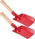 2pcs Gardening Tools Folding Shovel Trowel Garden Hand Shovel for Plants Flower Planting Transplanting