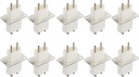 Set Of 10 Microwave Oven Magnetron Plug Microwave Oven Connector 4 Filament Pin Sockets Converter Microwave Oven Sockets