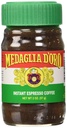 Medaglia D'Oro Instant Espresso, Dark Roast Coffee, 2 oz (Pack of 6 Jars)