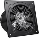 Duct Fan, Commercial Ventilation Extractor Exhaust Fan Blower Wall Mounted Kitchen for Basements, Bathrooms, Kitchens(6")