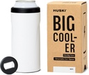 Huski Big Can Cooler | NEW | Premium 16oz & 19.2oz Beer & Energy Drink Cooler with Detachable 3-in-1 Opener | Triple Insulated | Keeps Cans up to 10x colder | Doubles as a Tumbler (White)