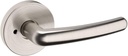 Baldwin 5165.PRIV 5165 Privacy Door Lever Set with 5046 Rose from The Estate Collection - Lifetime Satin Nickel