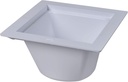 Oatey 42720 Floor-Mounted Utility Sink with 2-Inch Socket