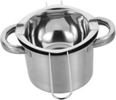 Zerodeko Melting Cheese Pot Stainless Steel Melt Pot Electric Fondue for Baking Butter Melting Birthday Gifts