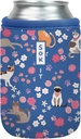 Sok It CanSok Sleeve for Beer & Soda Insulated Neoprene Cover (Purr-fection, 12oz Can Sleeve)