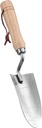 Garden Spade Wooden Handle Stainless Steel Material Sifting Shovel for Gardening Hand Trowel