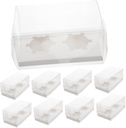 10sets Cake Boxes Base for Desserts and Pastries Dessert Wrapping Cases for Baking and Storage