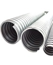 LT Flexible Electrical Conduit Pipe to Safeguard Wires & Cables Silver Galvanized Steel || (12mm 5 MTR)