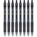 PILOT G2 Premium Gel Pens, Fine Point 0.7mm, Black Ink, 8-Pack