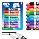 EXPO Dry Erase Markers, Low Odor Ink, Assorted Colors, Chisel Tip, 16 Count - Whiteboard, Calendar, Organization, Back to School, Teacher Supplies