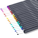 iBayam Journal Colored Pens 18 Pack Fine Point Pen 0.38mm for School Office