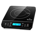 Duxtop Portable Induction Cooktop, Countertop Burner 1800W Black 9610LS